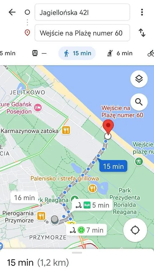 Mieszkanie Przy Morzu Danzig 0*,